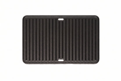 Cast Iron 2 Sided Cooking Griddle Plate For Weber Go Anywhere Portable BBQ