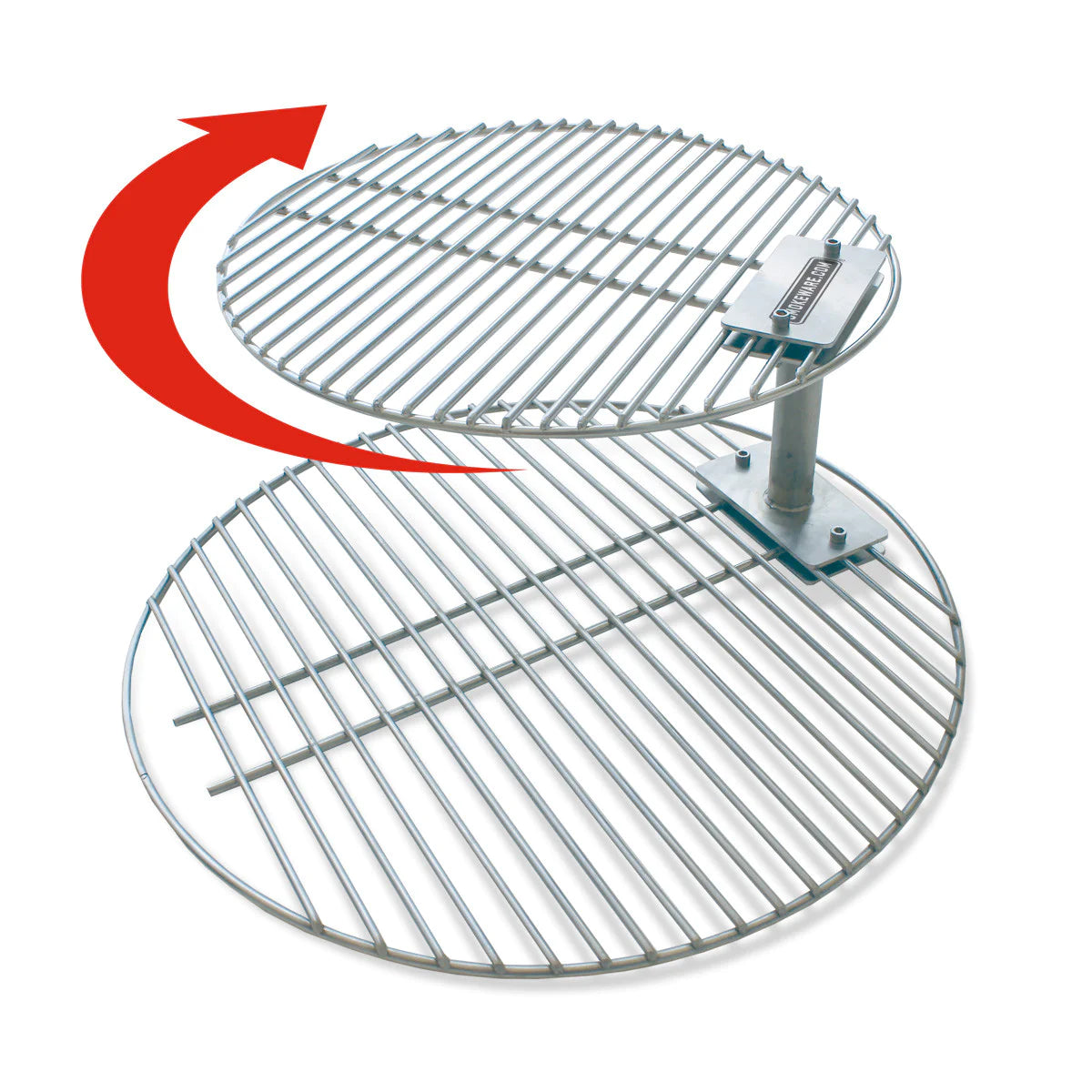 Smokeware Swivel Grate Stacker Combo 11" Inch Grid with 3" Inch Stacker - Mini Kamado