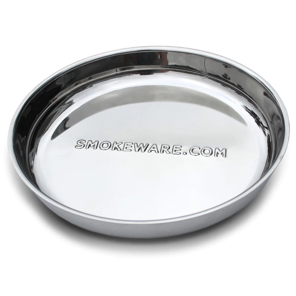 Smokeware Heavy Duty Thick Stainless Steel Drip Pan - Large Classic / 14" Inch