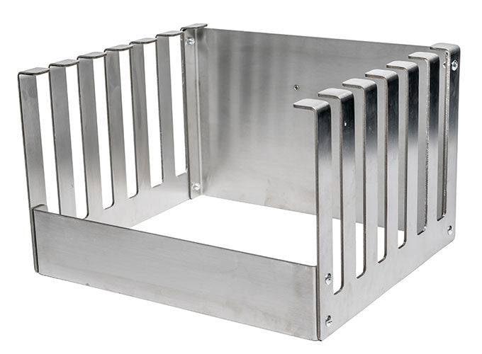 Kamado Half Moon Accessory Holder Storage Rack - V2 (Stainless Steel)